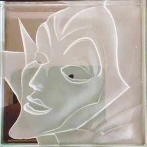 Disney's/Guenther Maleficent AP Signed Crystal Art